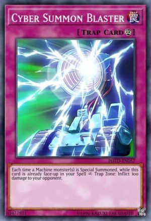 Cyber Summon Blaster - (Structure Mechanized Madness) - (SR10-EN035) - (Common)