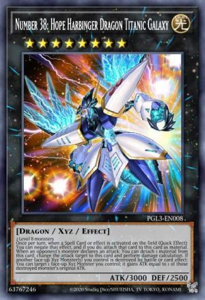 Number 38: Hope Harbinger Dragon Titanic Galaxy - (Ghosts From the Past The 2nd Haunting) - (GFP2-EN143) - (Ultra Rare)