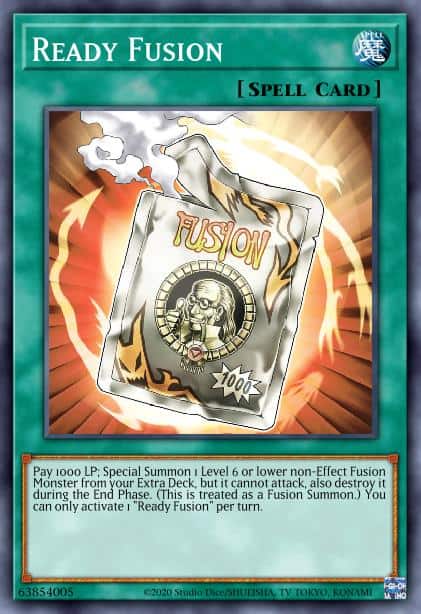 Ready Fusion - (Dawn of Majesty) - (DAMA-EN066) - (Secret Rare)