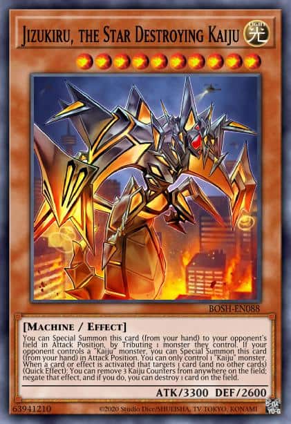 Jizukiru, the Star Destroying Kaiju - (OTS Tournament Pack 10) - (OP10-EN007) - (Super Rare)