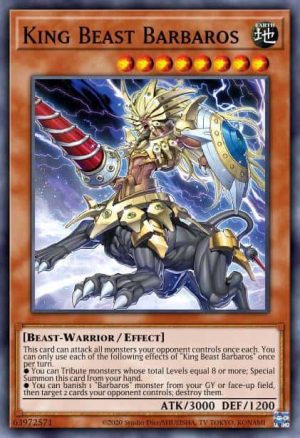 King Beast Barbaros - (Eternity Code) - (ETCO-EN030) - (Common)