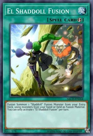 El Shaddoll Fusion - (The New Challengers) - (NECH-EN064) - (Super Rare)