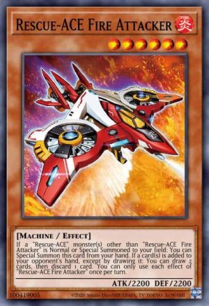 Rescue-ACE Fire Attacker - (Amazing Defenders) - (AMDE-EN005) - (Rare)