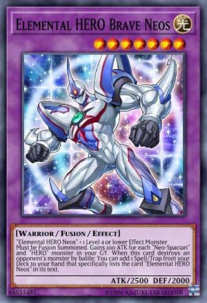 Elemental HERO Brave Neos - (Savage Strike) - (SAST-EN035) - (Super Rare)