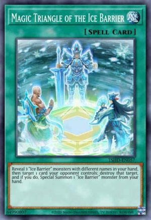 Magic Triangle of the Ice Barrier - (Structure Freezing Chains) - (SDFC-EN029) - (Common)