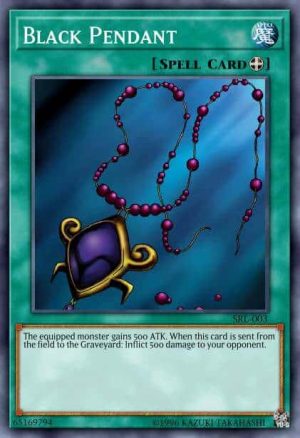 Black Pendant - (Starter 2006) - (YSD-EN021) - (Common)(Damaged)
