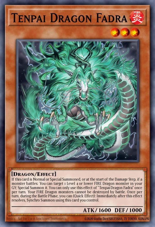 Tenpai Dragon Fadra - (Legacy of Destruction) - (LEDE-EN017) - (Common)