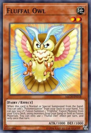 Fluffal Owl - (Fusion Enforcers) - (FUEN-EN017) - (Super Rare)