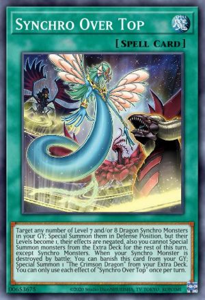 Synchro Overtop - (Duelist Nexus) - (DUNE-EN050) - (Common)