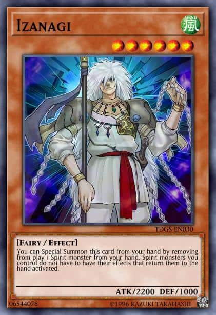 Izanagi - (The Duelist Genesis) - (TDGS-EN030) - (Super Rare)