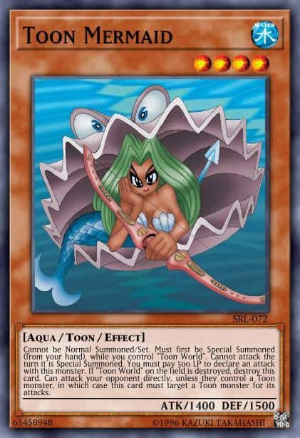 Toon Mermaid - (Legendary Duelists Season 1) - (LDS1-EN054) - (Common)