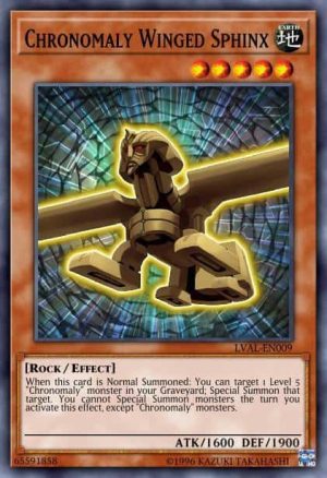 Chronomaly Winged Sphinx - (Legacy of the Valiant) - (LVAL-EN009) - (Common)