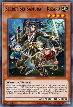 Secret Six Samurai - Kizaru - (Spirit Warriors) - (SPWA-EN005) - (Secret Rare)