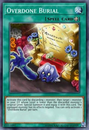 Overdone Burial - (Circuit Break) - (CIBR-EN063) - (Secret Rare)