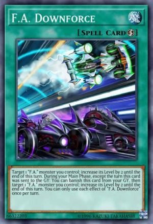 F.A. Downforce - (Code of the Duelist) - (COTD-EN089) - (Common)