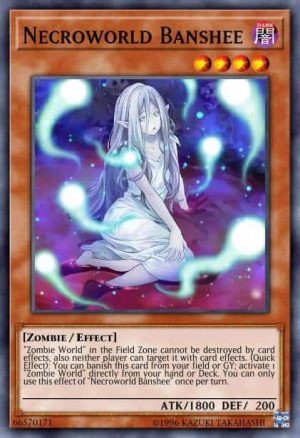Necroworld Banshee - (Ghosts From the Past The 2nd Haunting) - (GFP2-EN114) - (Ultra Rare)