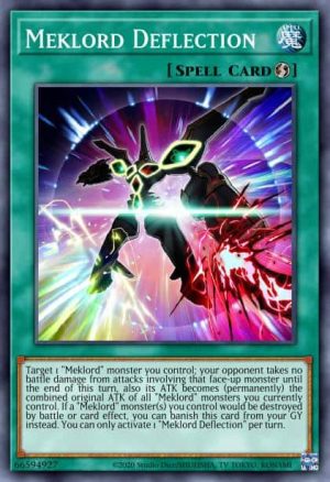 Meklord Deflection - (Legendary Duelists Rage of Ra) - (LED7-EN021) - (Rare)