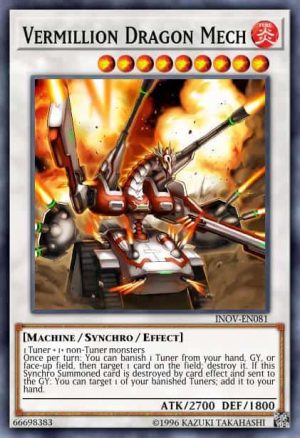 Vermillion Dragon Mech - (Duel Devastator) - (DUDE-EN015) - (Ultra Rare)