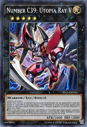 Number C39: Utopia Ray V - (Super Starter Promo) - (YS13-ENV01) - (Ultra Rare)