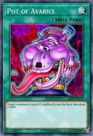 Pot of Avarice - (LC 4 Joey's World Mega Pack) - (LCJW-EN290) - (Secret Rare)