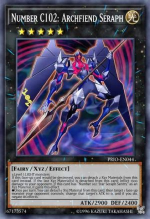 Number C102: Archfiend Seraph - (2015 Mega-Tin Mega Pack) - (MP15-EN024) - (Super Rare)