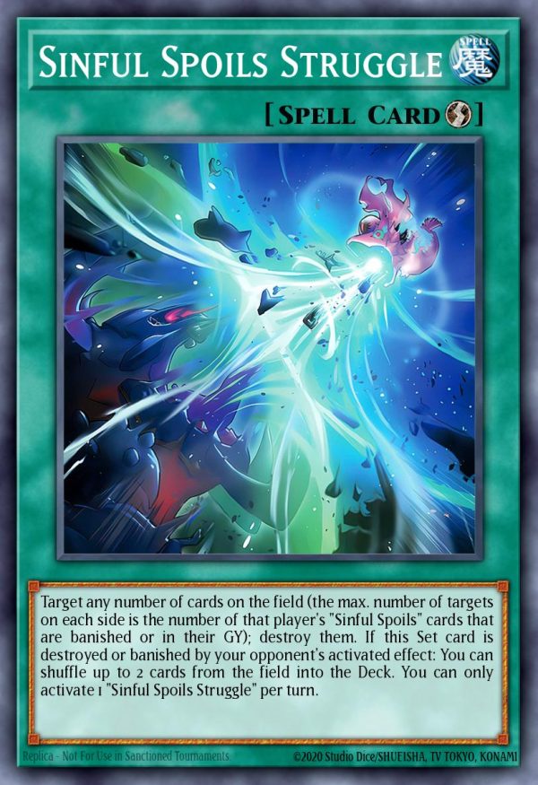 Sinful Spoils Struggle - (Legacy of Destruction) - (LEDE-EN057) - (Common)
