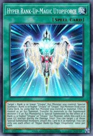 Hyper Rank-Up-Magic Utopiforce - (Brothers of Legend) - (BROL-EN060) - (Ultra Rare)