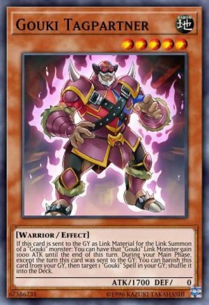 Gouki Tagpartner - (2019 Gold Sarcophagus Tin Mega Pack) - (MP19-EN075) - (Common)