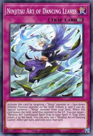 Ninjitsu Art of Dancing Leaves - (Darkwing Blast) - (DABL-EN077) - (Common)