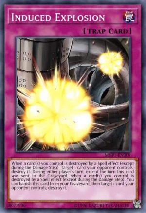 Induced Explosion - (Movie Pack) - (MVP1-EN009) - (Ultra Rare)