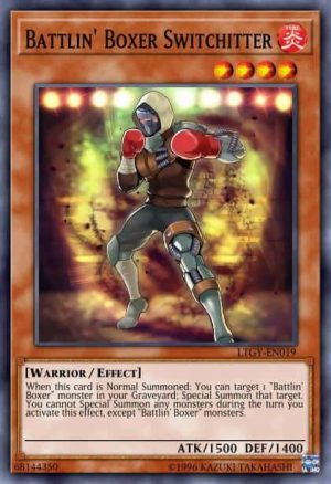 Battlin' Boxer Switchitter - (Legendary Duelists: Soulburning Volcano) - (LD10-EN041) - (Common)