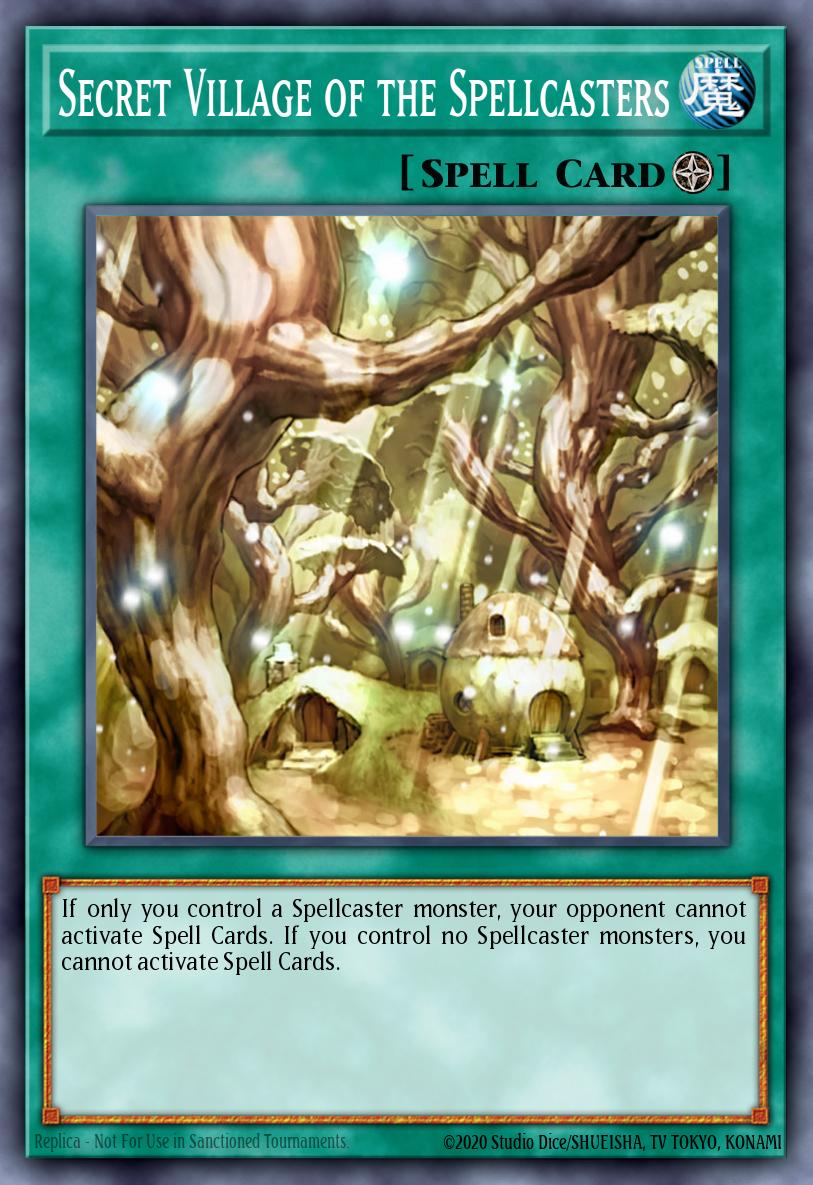 Secret Village of the Spellcasters - (OTS Tournament Pack 8 (POR)) - (OP08-PT011) - (SR)