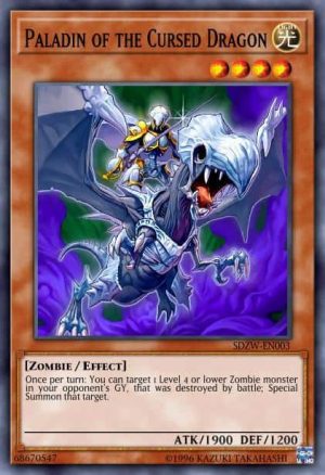 Paladin of the Cursed Dragon - (Structure Zombie Horde) - (SR07-EN008) - (Common)