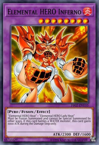 Elemental HERO Inferno - (LC 2 The Duel Academy Years Mega Pack) - (LCGX-EN076) - (Super Rare)