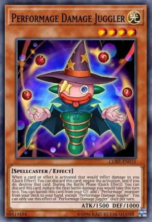 Performage Damage Juggler - (Clash of Rebellions) - (CORE-EN015) - (Common)