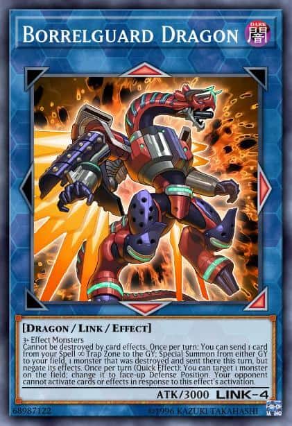 Borrelguard Dragon - (Battles of Legend Relentless Revenge) - (BLRR-EN044) - (Secret Rare)