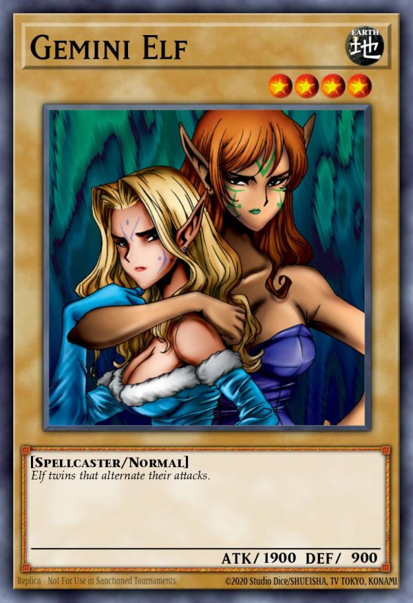 Gemini Elf - (Quarter Century Secret Rare)- (Quarter Century Bonanza) - (RA03-EN109)