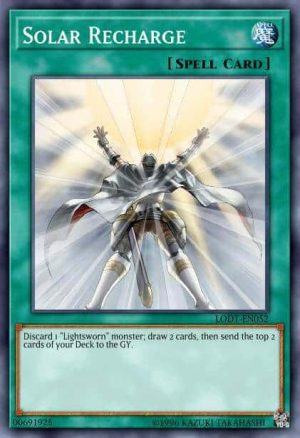 Solar Recharge - (Light of Destruction) - (LODT-EN052) - (Ultimate Rare)
