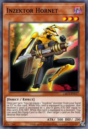 Inzektor Hornet - (Order of Chaos) - (ORCS-EN017) - (Super Rare)