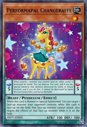 Performapal Changeraffe - (2017 Mega-Tin Mega Pack) - (MP17-EN130) - (Common)