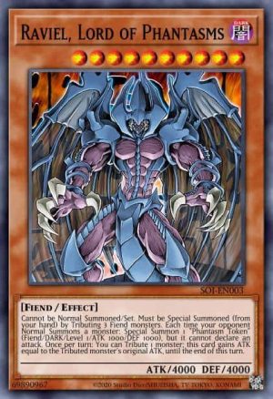 Raviel, Lord of Phantasms - (2021 Tin of Ancient Battles) - (MP21-EN254) - (Prismatic Secret Rare)