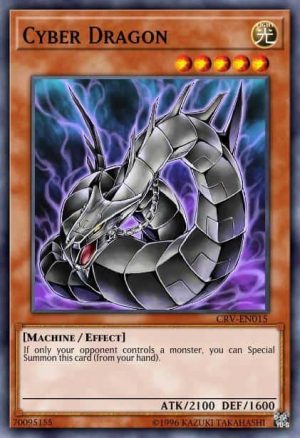 Cyber Dragon - (Alt art) - (Legendary Dragon Decks) - (LEDD-ENB01)