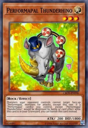 Performapal Thunderhino - (Star Pack Battle Royal) - (SP17-EN016) - (Common)