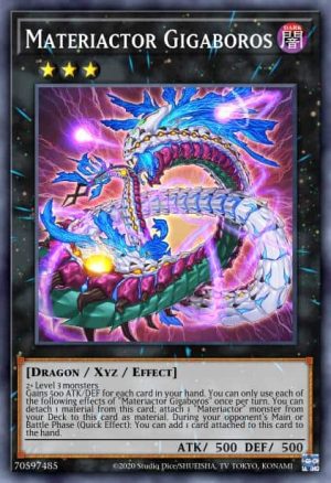 Materiactor Gigaboros - (Blazing Vortex) - (BLVO-EN084) - (Super Rare)