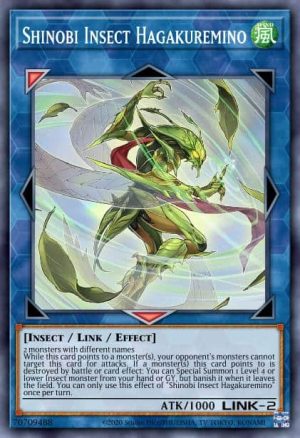 Shinobi Insect Hagakuremino - (Dawn of Majesty) - (DAMA-EN096) - (Common)