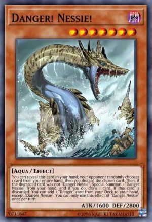 Danger! Nessie! - (Battles of Legend: Monstrous Revenge) - (BLMR-EN059) - (Secret Rare)