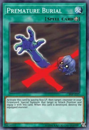 Premature Burial - (Battle Pack Epic Dawn) - (BP01-EN040) - (Starfoil Rare)