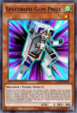 Speedroid Gum Prize - (Raging Tempest) - (RATE-EN005) - (Common)