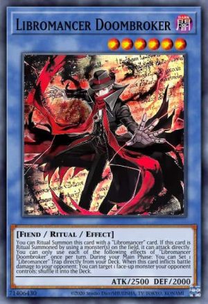 Libromancer Doombroker - (Battle of Chaos) - (BACH-EN089) - (Ultra Rare)