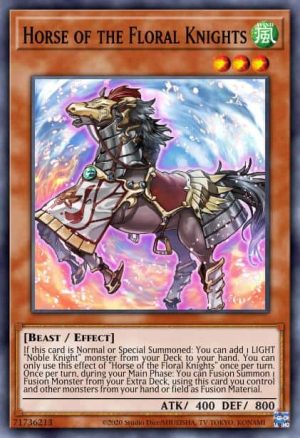 Horse of the Floral Knights - (Brothers of Legend) - (BROL-EN018) - (Ultra Rare)